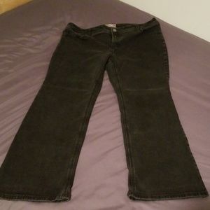 So Slimming by CHICO'S  2 short black jeans